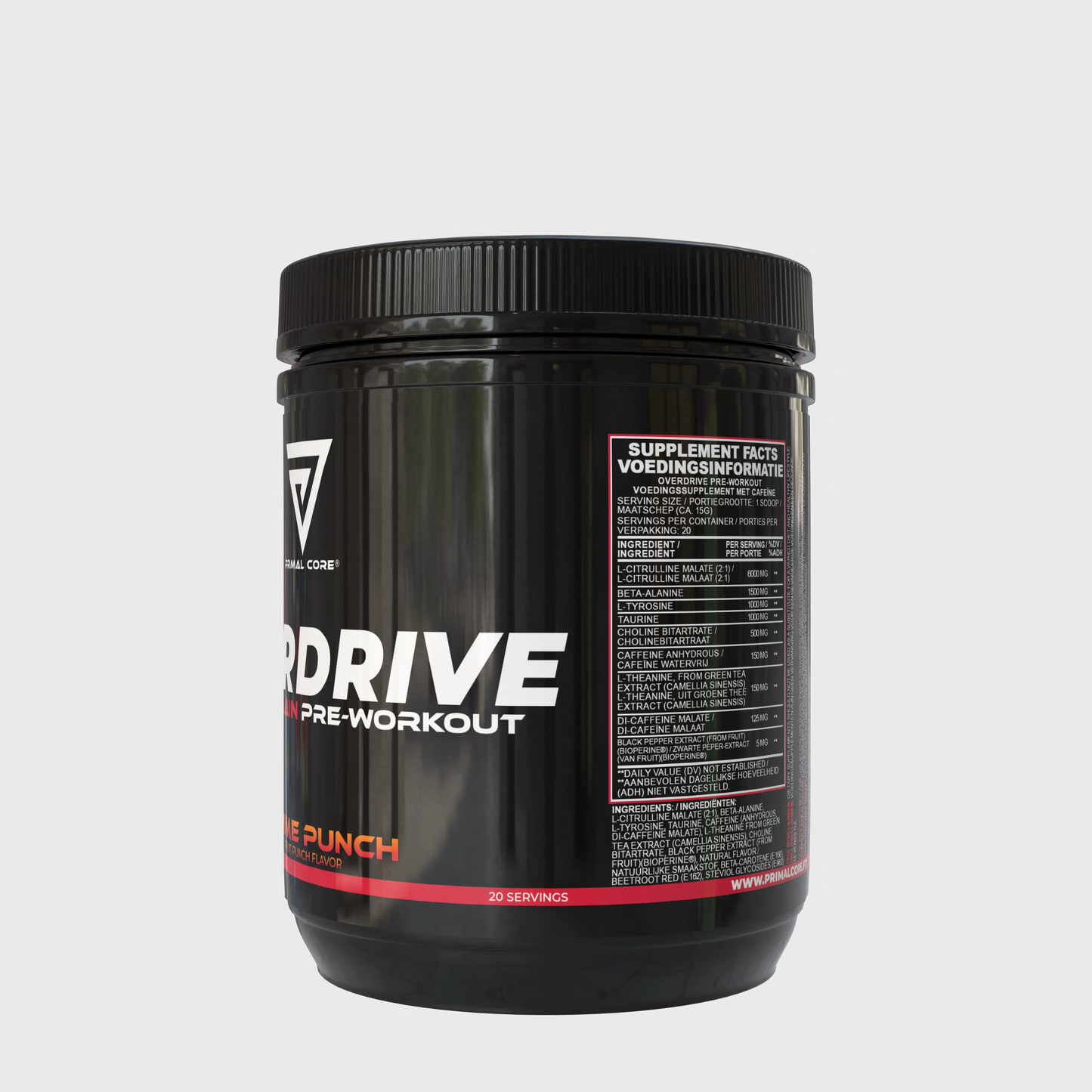 OVERDRIVE - Dual-Domain Pre-Workout