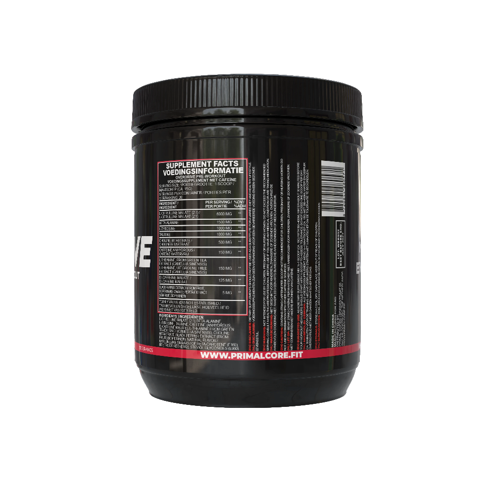 OVERDRIVE - Dual-Domain Pre-Workout